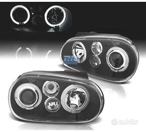FARI VOLKSWAGEN VW GOLF 4 97-03 ANGEL EYES LED LOO