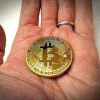 Gettoni gettone coin moneta bitcoin oro gold