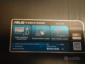 PC portatile Asus 