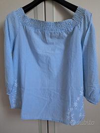 Blusa donna con maniche 3/4 Woorlich