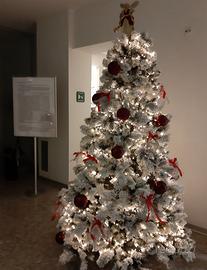 Albero di Natale innevato 