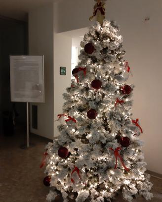 Albero di Natale innevato 