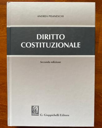 Diritto costituzionale, Pisaneschi, edizione 2