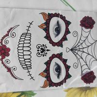 Trucco makeup halloween teschio gotico cosplay