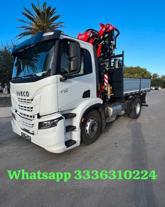 IVECO S-WAY 340 IMMATRICOLATO 2026 CON GRU FASSI 2