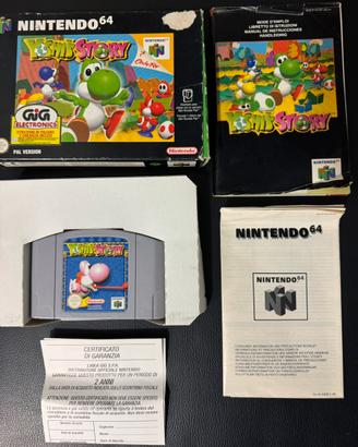 Yoshi's Story Nintendo 64 PAL ITA GIG COMPLETO