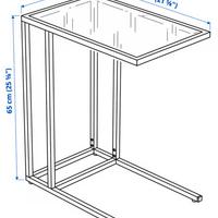 Tavolino VITTSJÖ  ikea , da divano/pc portatile