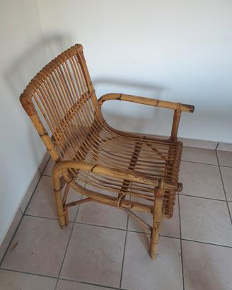 sedia in vimini