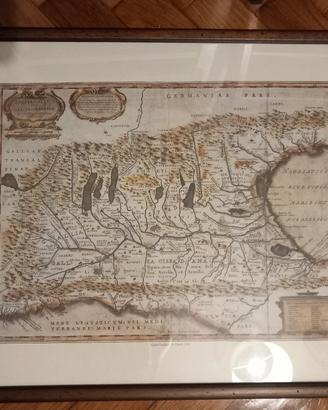 Stampa della Gallia cisalpina 1590