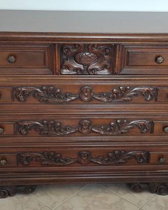 Comò in legno massello