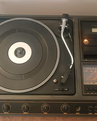 Newtron RRG 5022 giradischi vintage radio cassetta