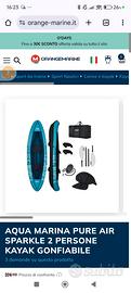 kayak gonfiabile acquamarina pure air 330 