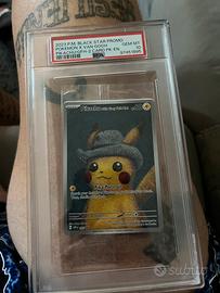 Pikachu Van Gogh saled PSA10