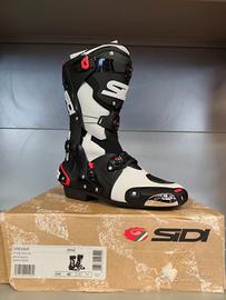 Stivale Moto Racing Sidi REX AIR BIANCO NERO