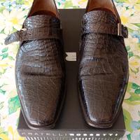 Fratelli Rossetti scarpe in coccodrillo