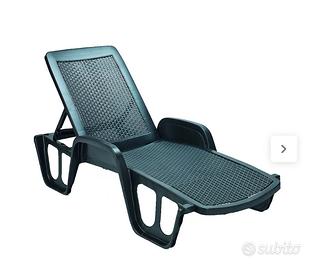 lettini in resina rattan pool