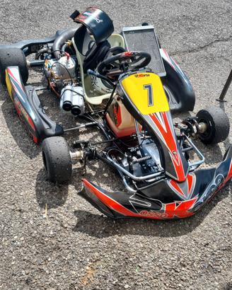 Kart RossoKorsa Rio 125 2T a Marce - Pronto pista!