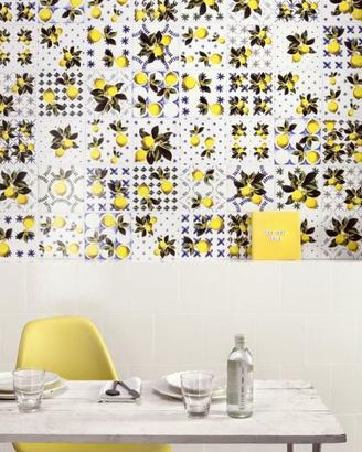 Piastrella 20x20 Giardino Bianco mix Luc