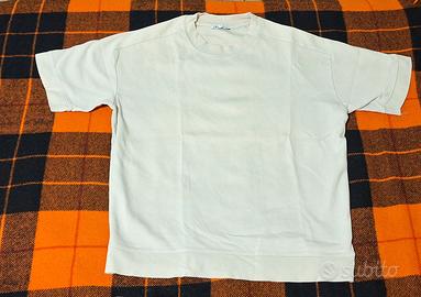 maglietta uomo bianca beige