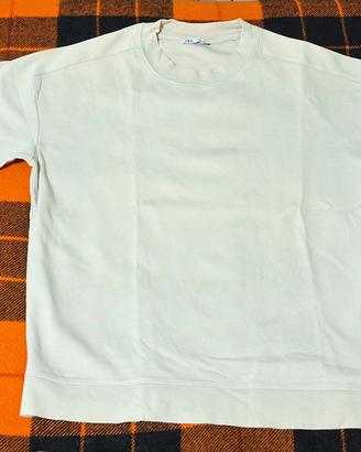 maglietta uomo bianca beige