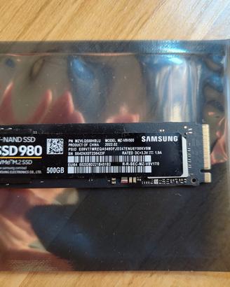 Samsung 980 500GB M.2 2280 SSD interno (MZ-V8V500)