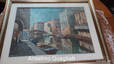 Dipinti  Mario fattori e Anselmo Quagliati