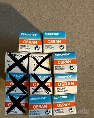 6 Alogene Osram Xenophot HLX 64655 24V