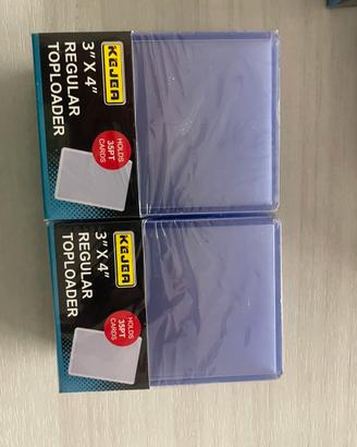 Toploader 2 pack 50 pezzi -sigillato