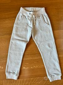 Pantalone bianco brillantinato MacchiaJ bambina