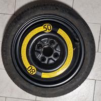 Cerchio + Ruota di scorta Michelin 14"