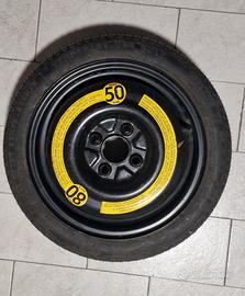 Cerchio + Ruota di scorta Michelin 14"