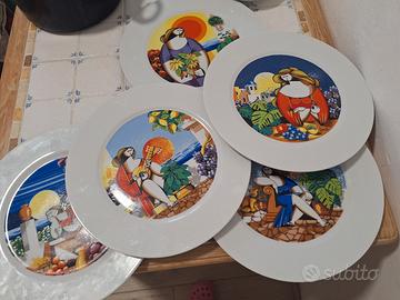 set piatti d'autore 