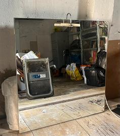 Mobile bagno + specchio e faretto