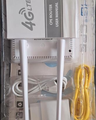 ROUTER 4G LTE SIM PERFORMANTE WIFI CON DISPLAY