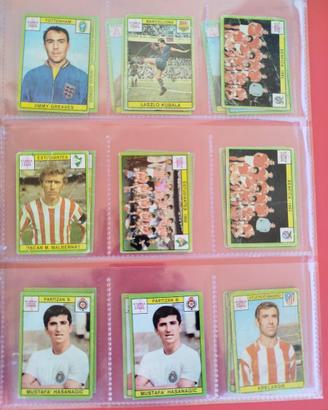 LOTTO FIGURINE CALCIATORI 1968/1969