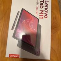 Tablet lenovo m11 nuovo con custodia originale