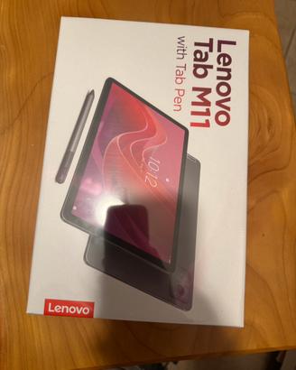 Tablet lenovo m11 nuovo con custodia originale