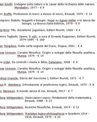 LIBRI DI FILOSOFIA, POLITICA, STORIA, ECONOMIA pt6