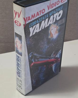 VHS Yamato Video 28 Yami Corazzata spaziale Yamato