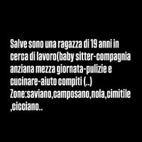 Baby sitter-aiuto domestico-aiuto compiti(.)