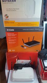ROUTER MODEM adsl 2+ wi-fi netgear alice tim