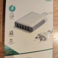 Caricatore USB 5 porte