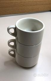 3 tazze Richard Ginori impilabili