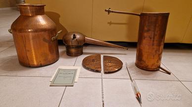 Alambicco 10 litri con alcolometro 