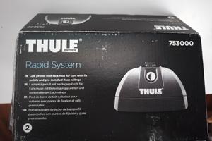 Thule Rapid System 753000 + Thule XT Kit 3028