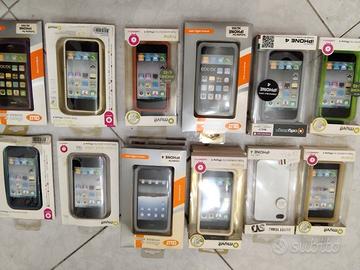 Lotto cover iPhone 3/4 nuovi sigillati Celly Muvit