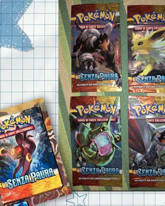 pokemon bustine VUOTE + portamazzo hs senza paura