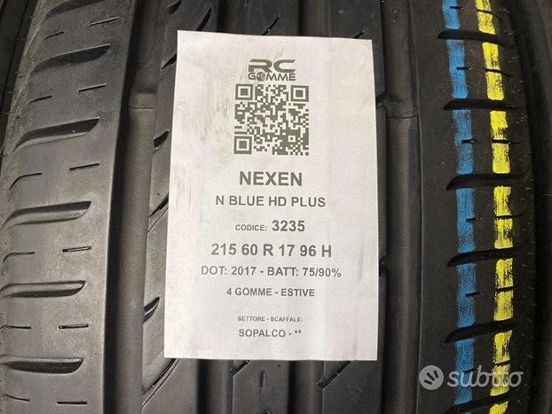 Pneumatici 4 stagioni 215/60 R17 96H Nexen N'Blue