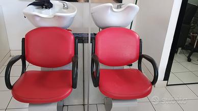 Attrezzatura parrucchiera lavatesta