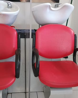 Attrezzatura parrucchiera lavatesta